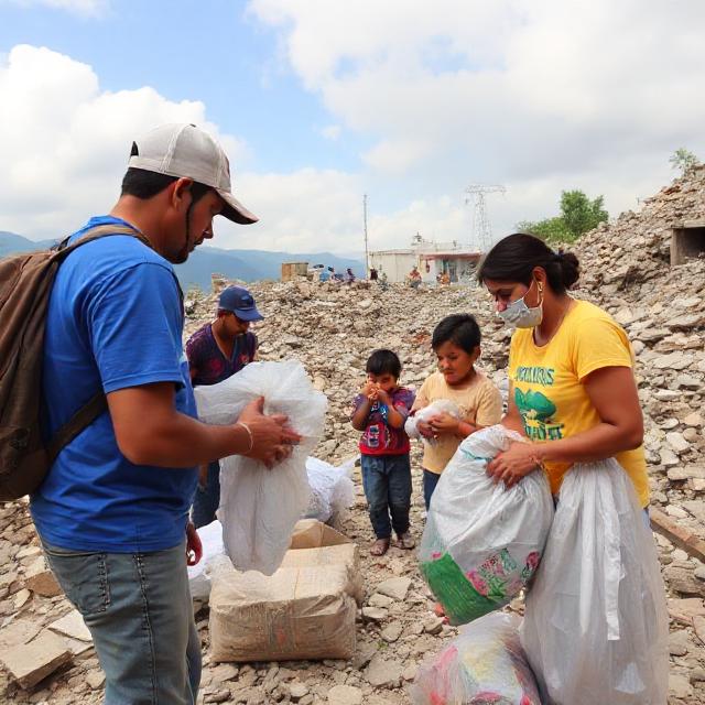 Humanitarian aid and relief efforts for Venezuela earthquake victims